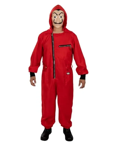 Funidelia La Casa di Carta Costume Rosso Tuta