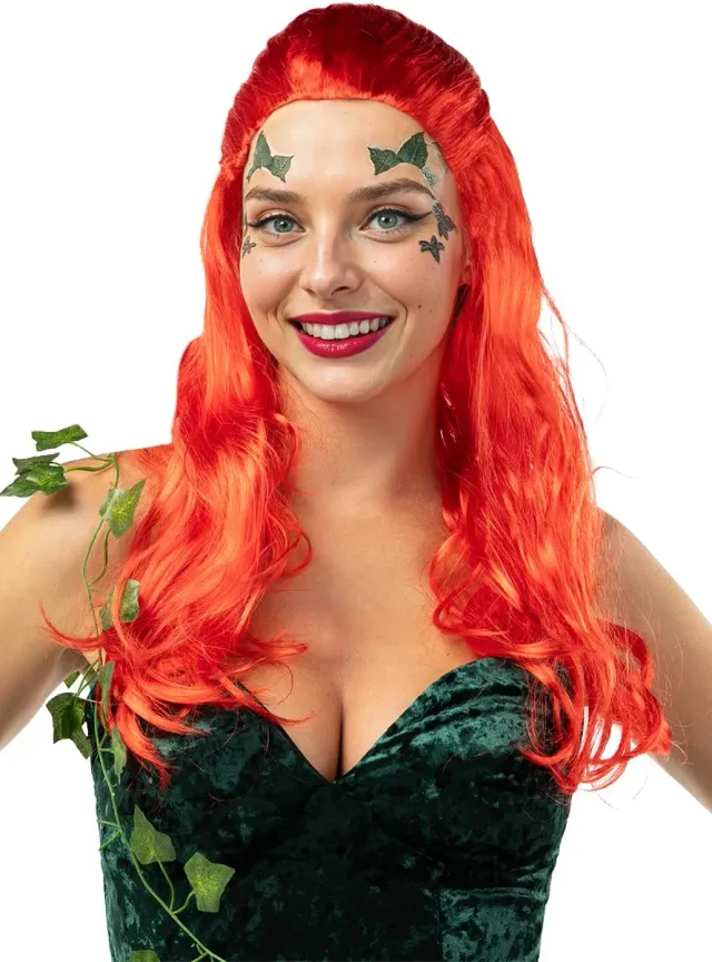 Funidelia Poison Ivy parrucca donna rossa ufficiale
