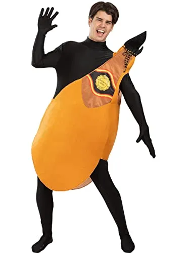 Funidelia Costume da prosciutto adulto taglia unica marrone