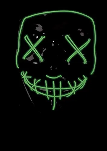 P'tit Clown Maschera Fantasma LED Sanguinante Adulto