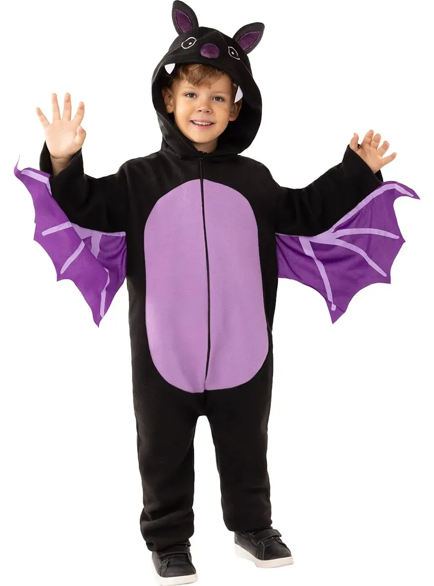Funidelia Pipistrello costume bambino 7-9 anni nero Halloween