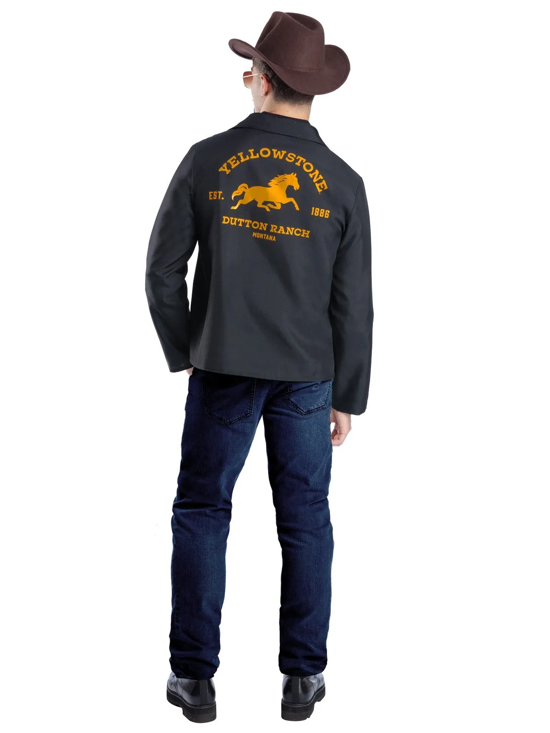 Smiffys Yellowstone Rip Wheeler Kit Uomo L-XL Cowboy