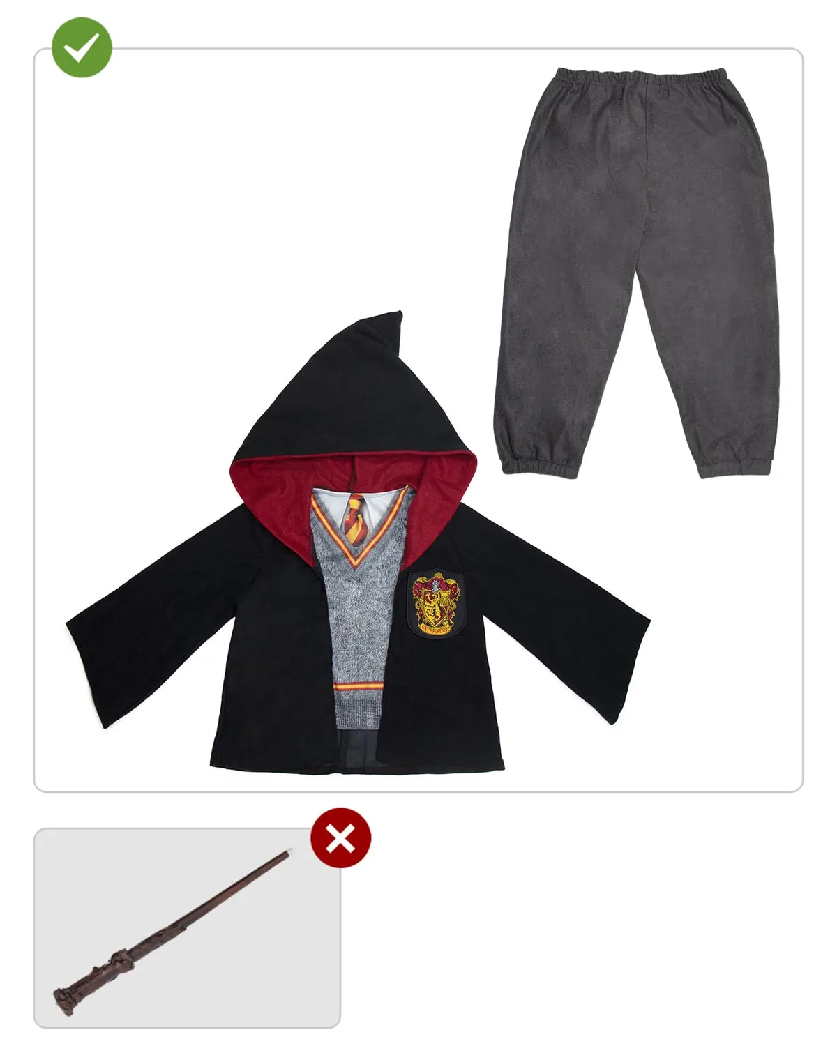 Funidelia Harry Potter Tunica Grifondoro Costume Neonato