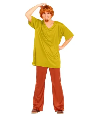 Funidelia Shaggy Scooby Doo costume uomo M-L con parrucca