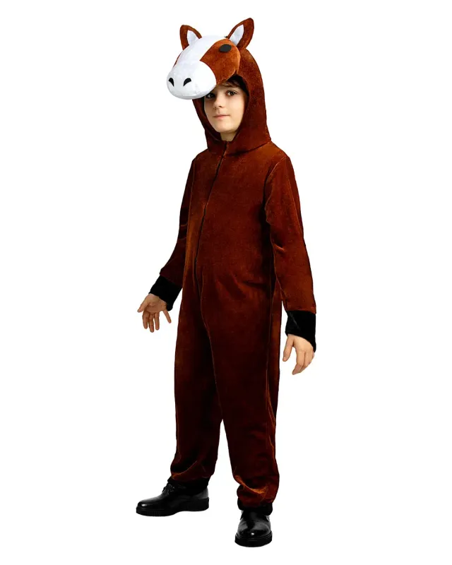 Funidelia Cavallo costume bambino 10-12 anni tuta