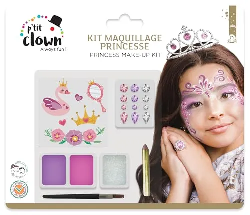 P'tit Clown 23877 kit trucco principessa bambina rosa