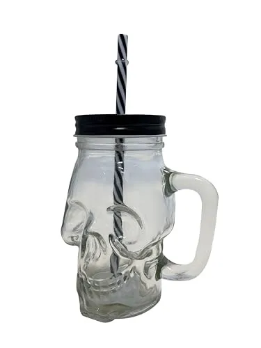 P'tit Clown Re21059 bicchiere con cannuccia 500 ml Halloween