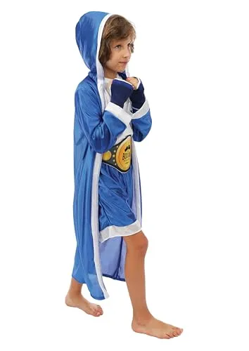 P'tit Clown Set Pugile Costume Bambino Taglia Unica Boxe