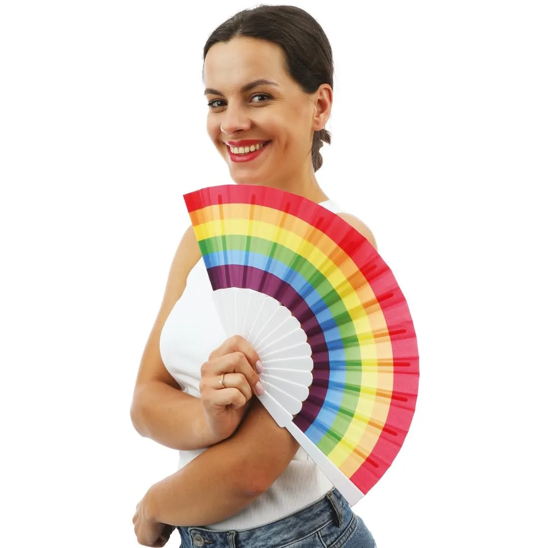 P'tit Clown 23260 ventaglio arcobaleno unisex adulto