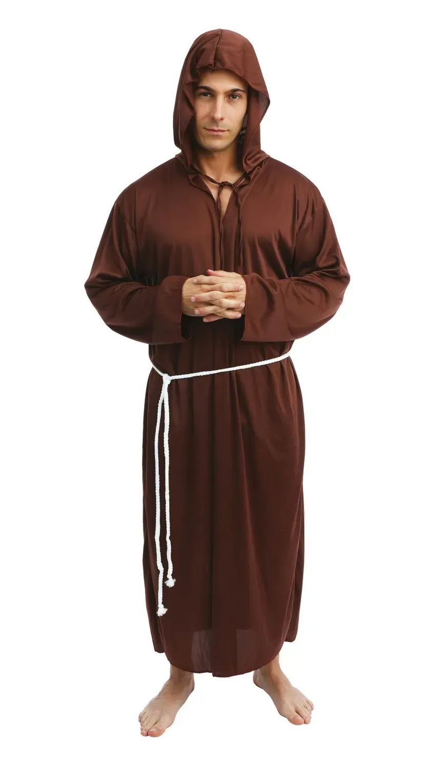 P'tit Clown costume monaco adulto L-XL tunica medioevo