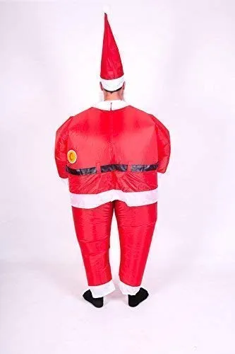 Bodysocks Babbo Natale costume gonfiabile adulti con cappello