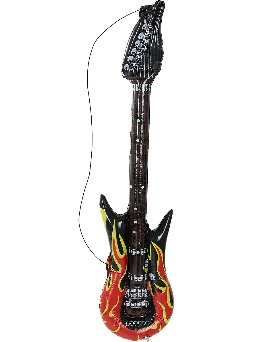 Funidelia Chitarra Rock accessorio adulto 87 cm nero