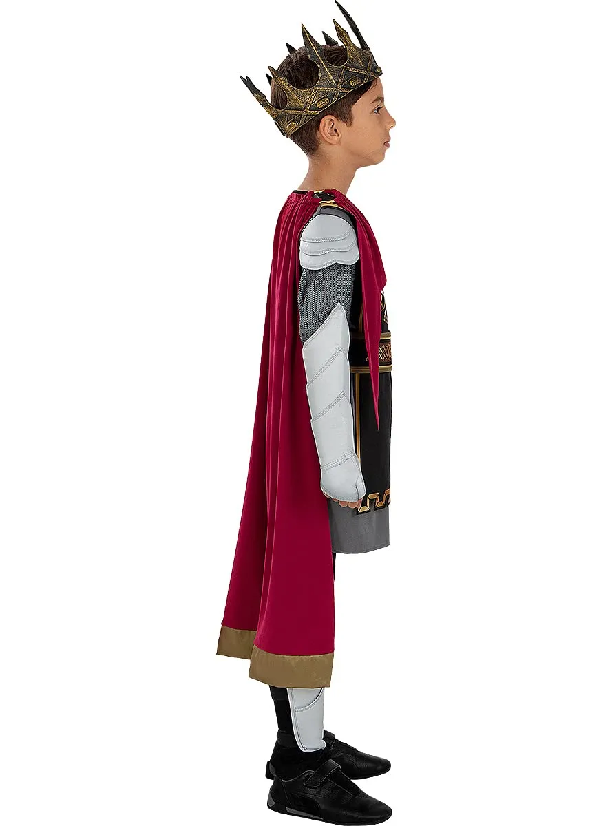 Funidelia Re Artù Deluxe costume bambino porpora medievale