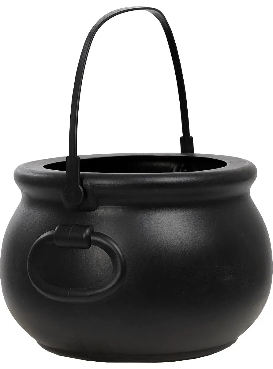 Funidelia Calderone da Strega Nero 18x15 cm Plastica