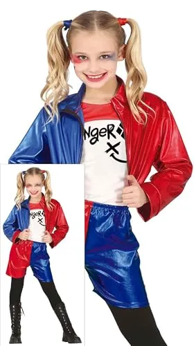 Fiestas Guirca Dangerous Glam costume bambina 5-6 anni