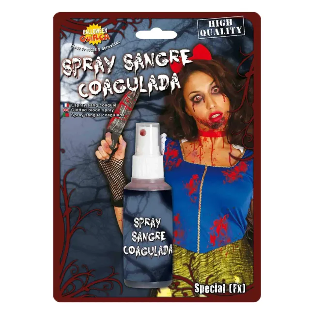 Fiestas Guirca sangue finto spray 60 ml coagulato