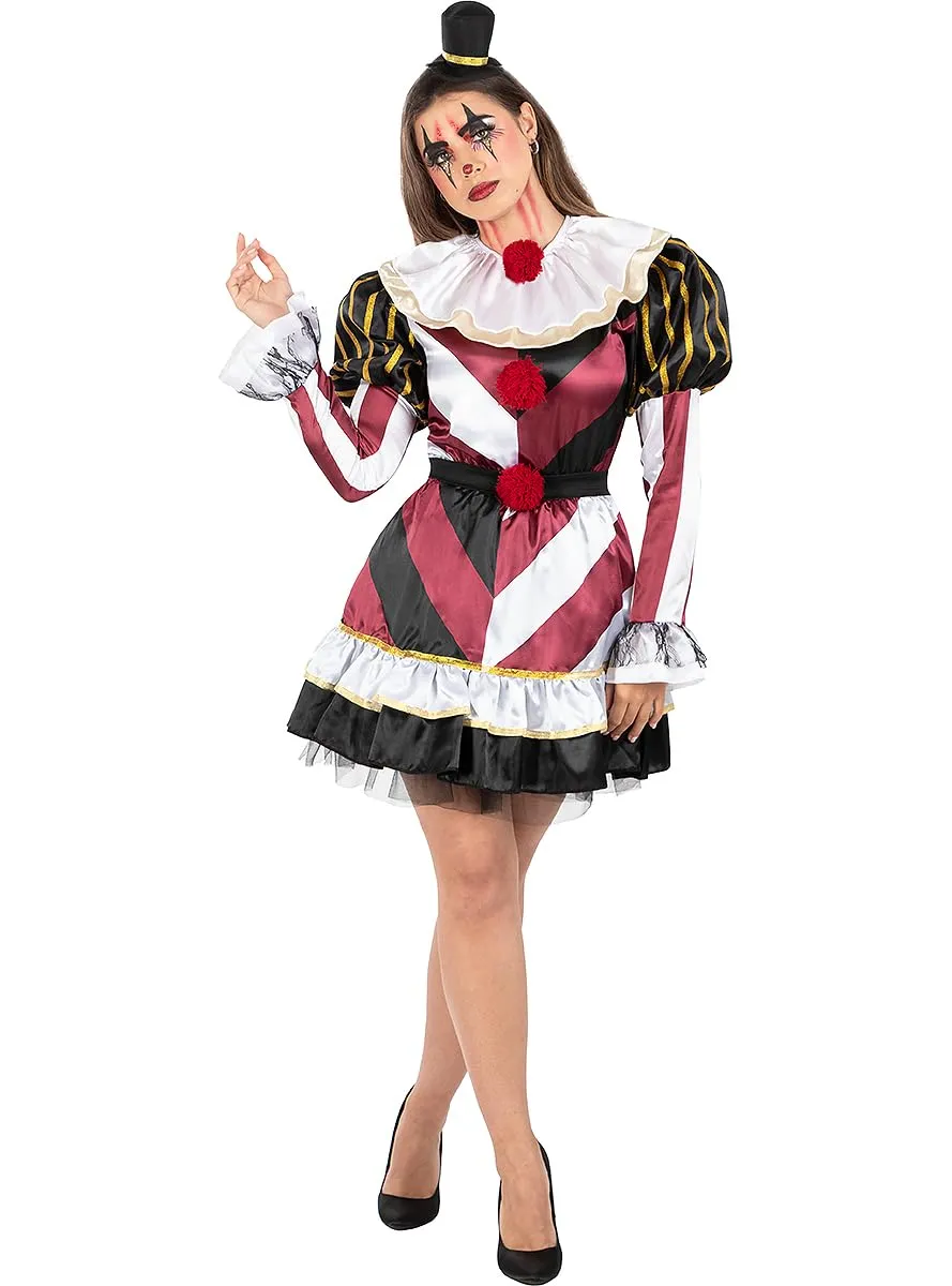 Funidelia Clown Horror Sexy Premium costume donna S porpora