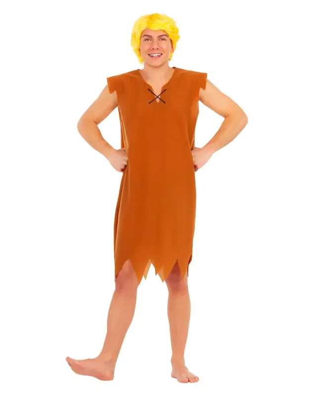Funidelia Flintstones Barney Rubble costume uomo XL marrone