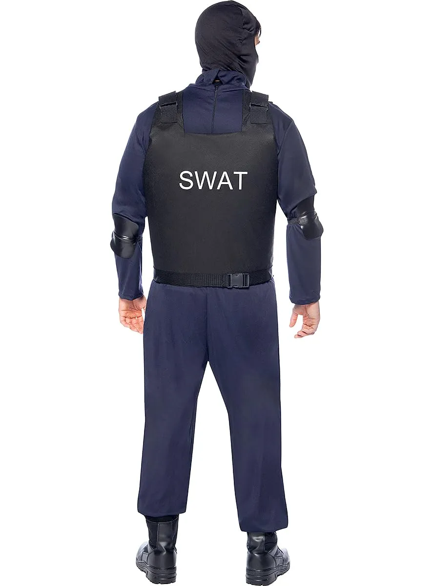 Funidelia Costume SWAT Uomo M Blu Scuro