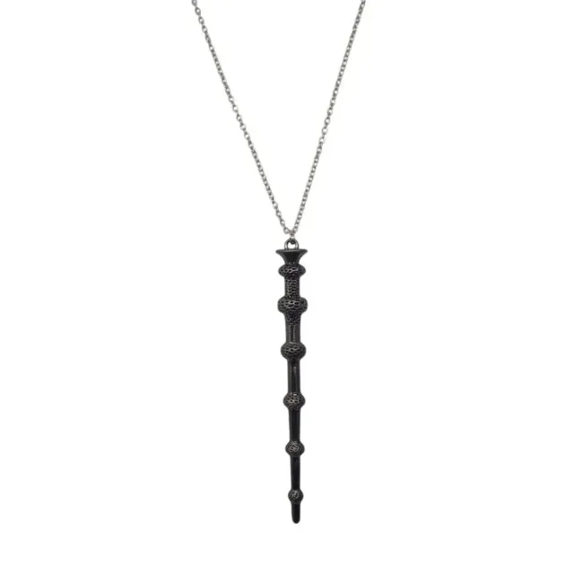 La Bottega di Merlino Collana Bacchetta Silente Metallo 11 cm