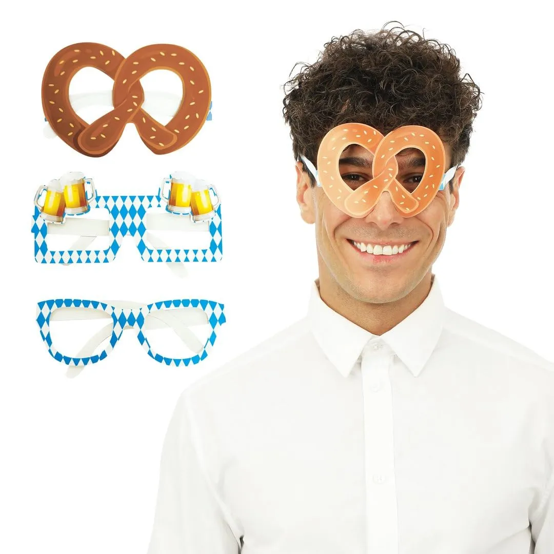 P'tit Clown 23846 occhiali Oktoberfest 6 pezzi