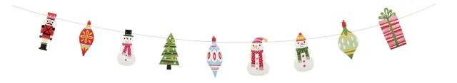 P'tit Clown 22888 ghirlanda natalizia modello casuale