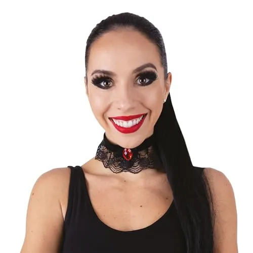 P'tit Clown collana gotica Halloween accessorio costume