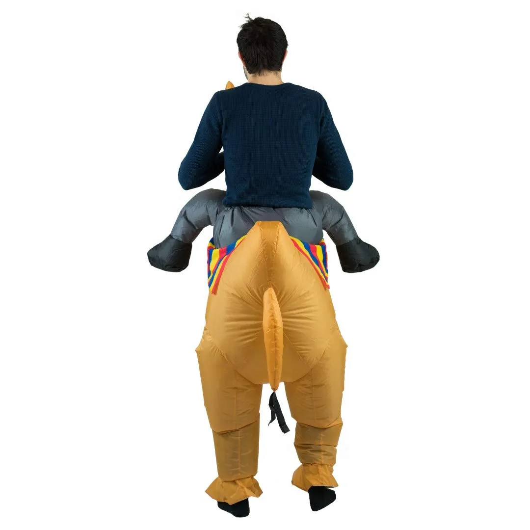 Bodysocks Costume Gonfiabile Cammello Adulti Taglia Unica