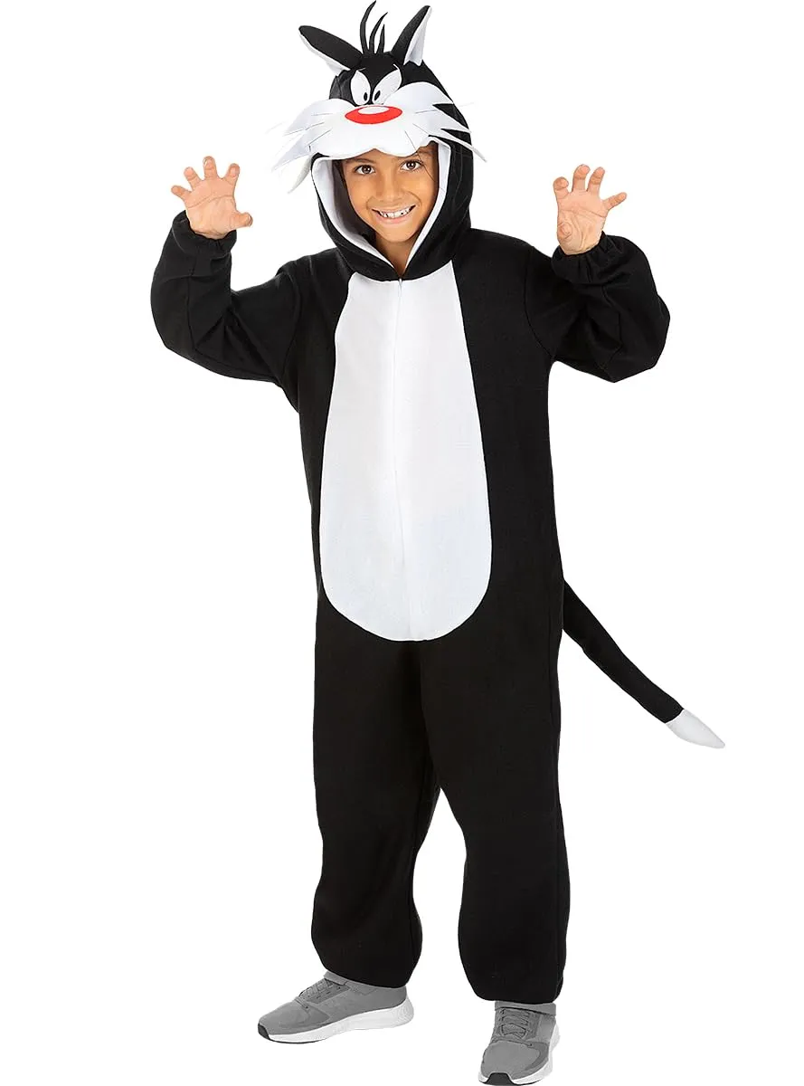 Funidelia Silvestro Space Jam Costume Bambino Nero