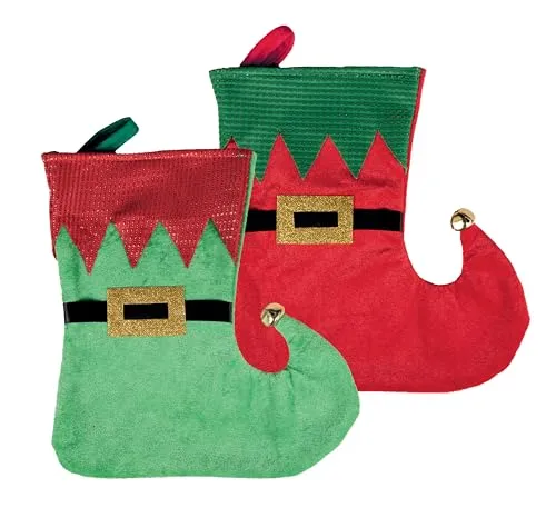 P'tit Clown 23545 calzino di Natale verde rosso