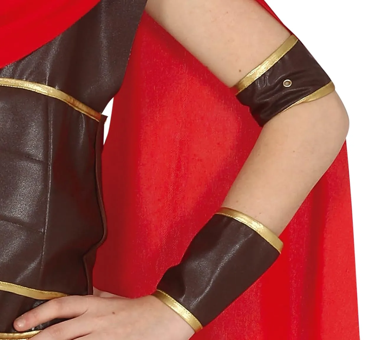 Fiestas Guirca Guerriero Romano Costume Tunica Completo