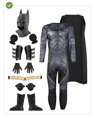 Funidelia Batman Cavaliere Oscuro Diamond costume uomo L