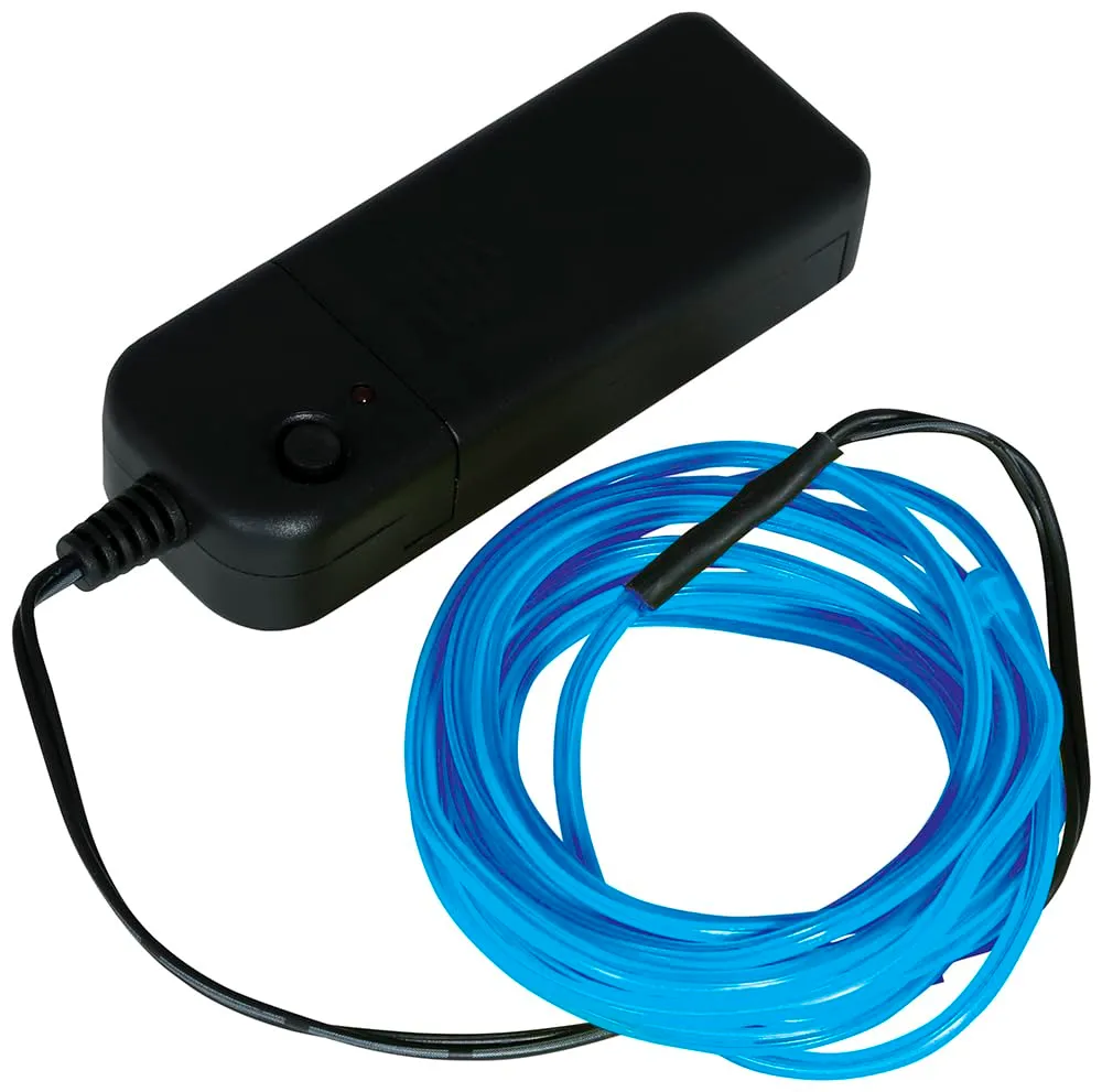Fiestas Guirca Filo Luminoso LED 5 Metri Blu Feste