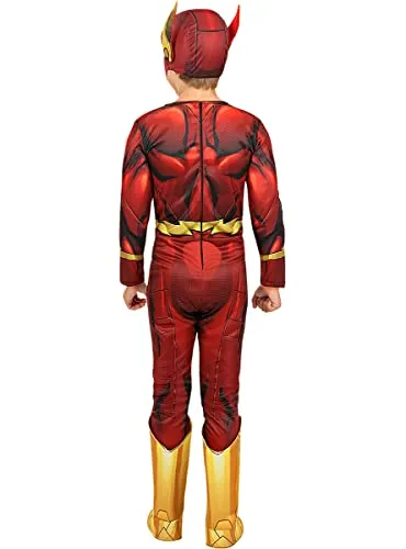 Funidelia Costume Flash muscoloso bambino 3-4 anni rosso