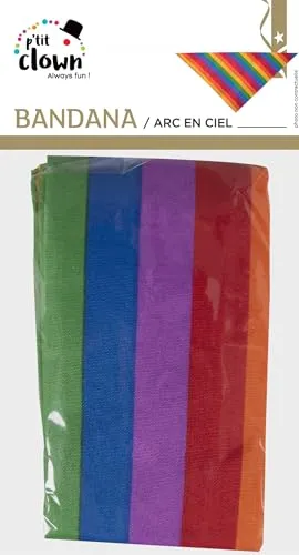P'tit Clown Arc-en-Ciel bandana arcobaleno