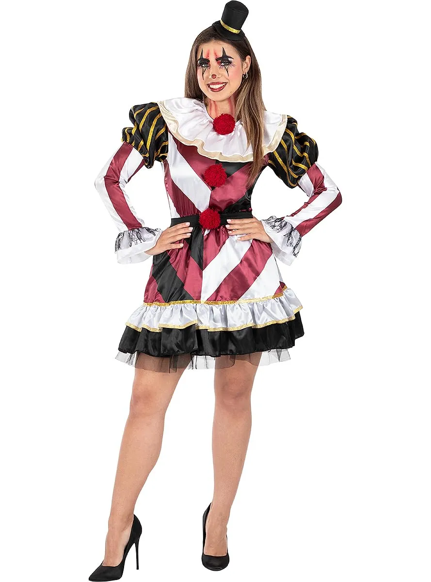 Funidelia Clown Horror Sexy Premium costume donna S porpora