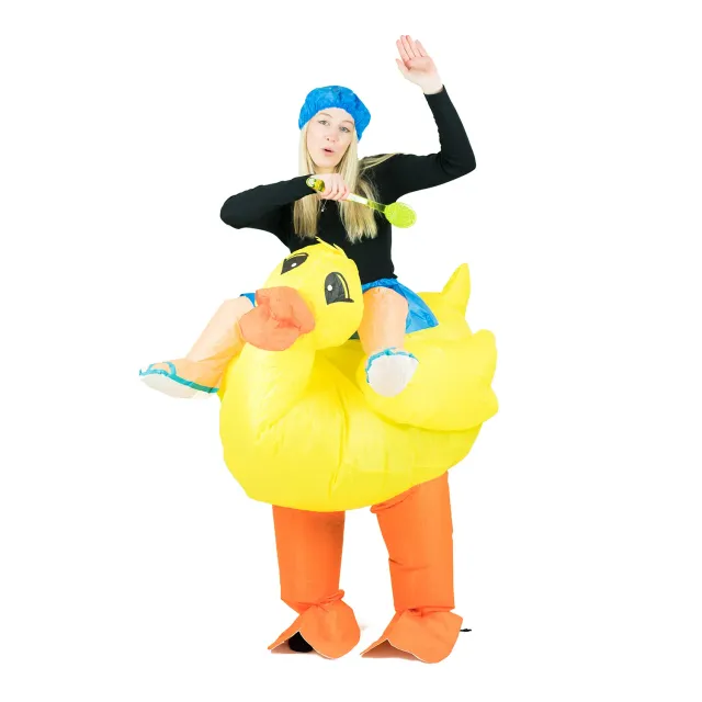 Bodysocks Costume Gonfiabile da Anatra Adulto con Cappello