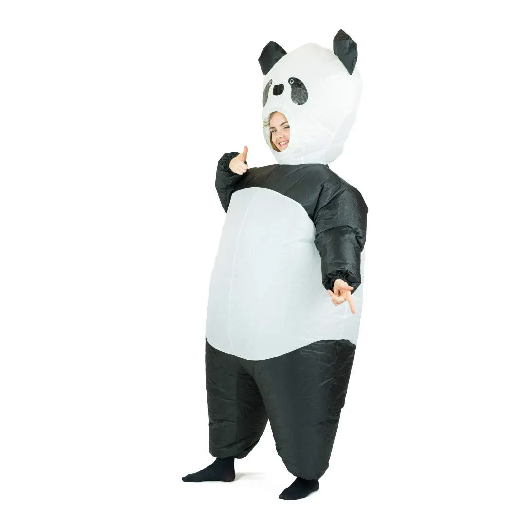 Bodysocks costume gonfiabile panda adulto con ventola