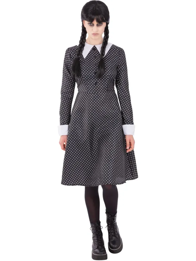 Smiffys Gothic School Girl costume donna gotico M