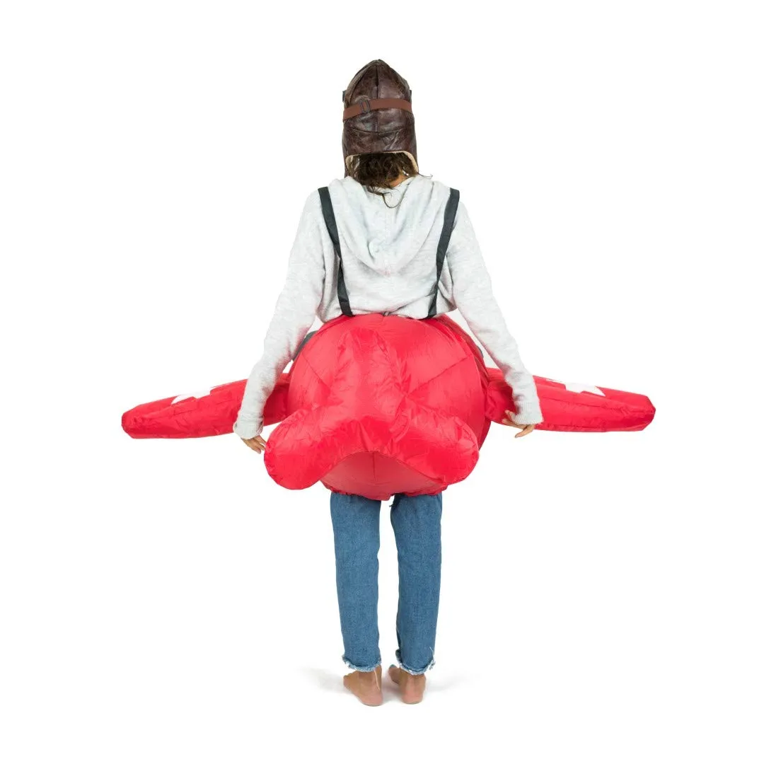 Bodysocks costume gonfiabile aeroplano adulti taglia unica
