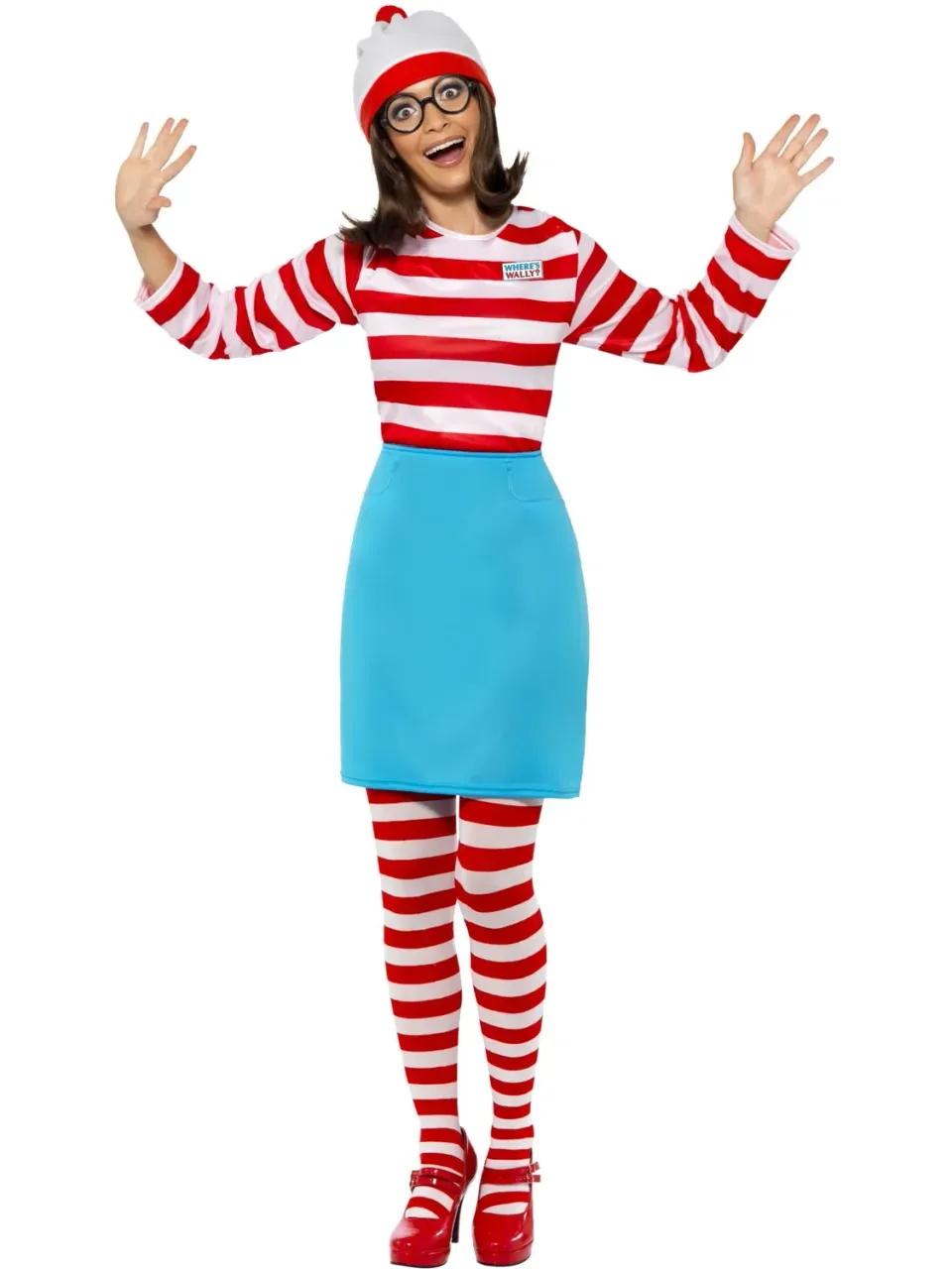 Smiffys Wenda Where's Wally Costume donna S