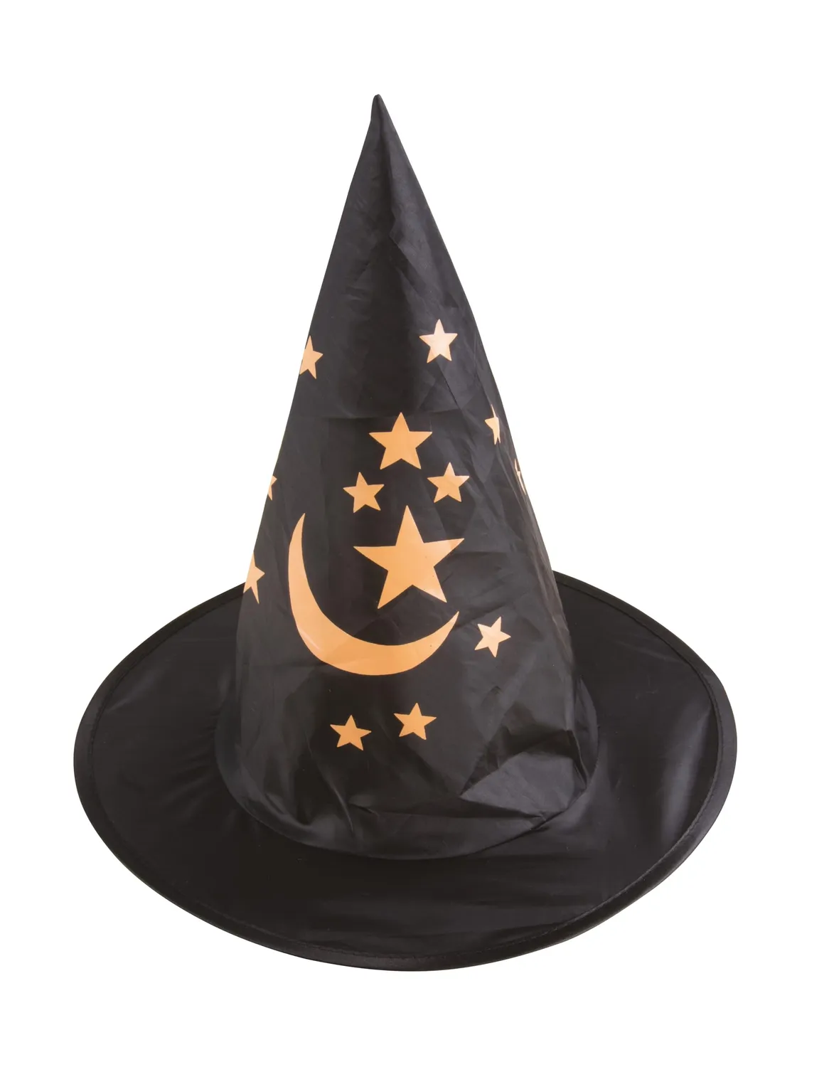 P'tit Clown Cappello da Strega Velluto Nero Bambino