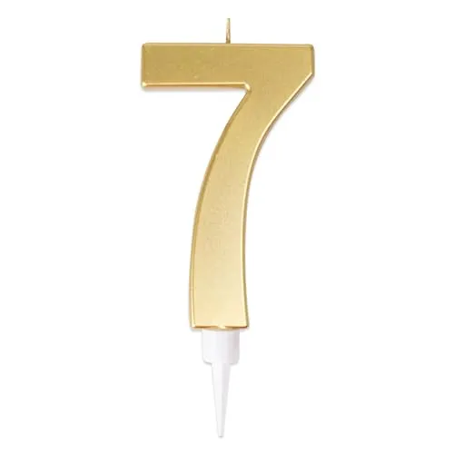P'tit Clown 23957 candela gigante oro numero 7