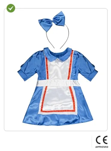 Funidelia Alice costume neonato azzurro 0-6 mesi