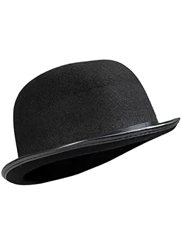 Funidelia Cappello bombetta nero adulto Anni 20