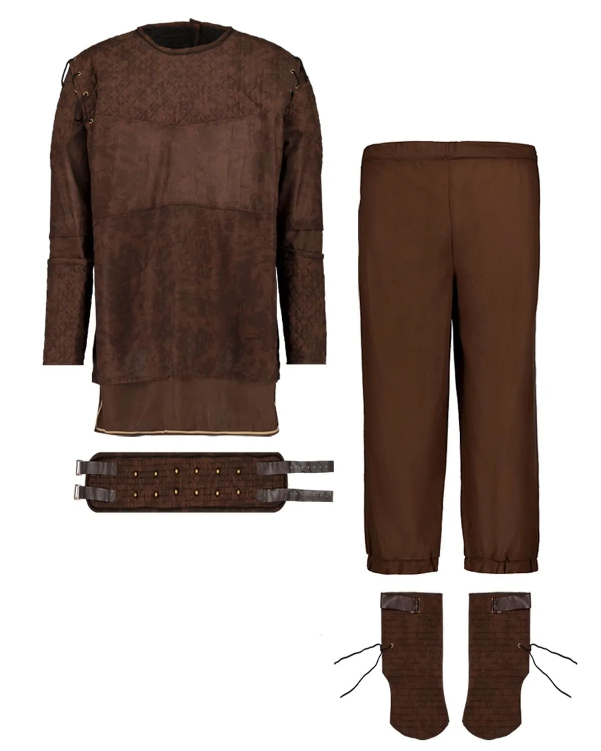 Funidelia Costume Ragnar Vikings Uomo Giacca Pantaloni XL