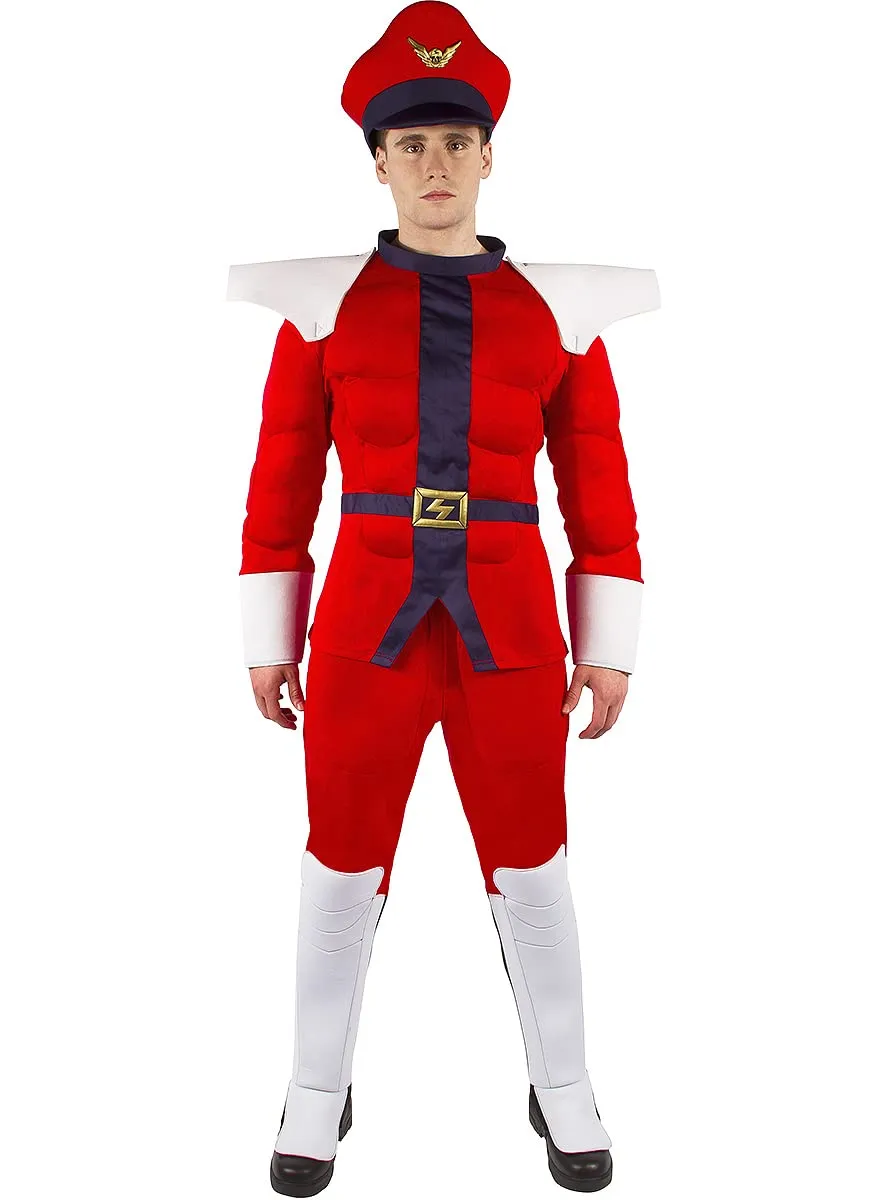 Funidelia Street Fighter Costume M Bison Uomo Rosso Ufficiale
