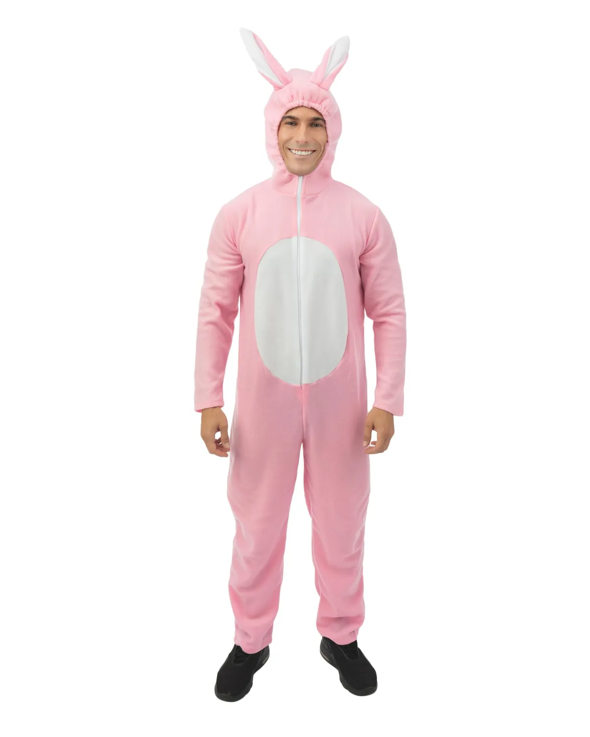 P'tit Clown Coniglio costume adulto unisex bianco