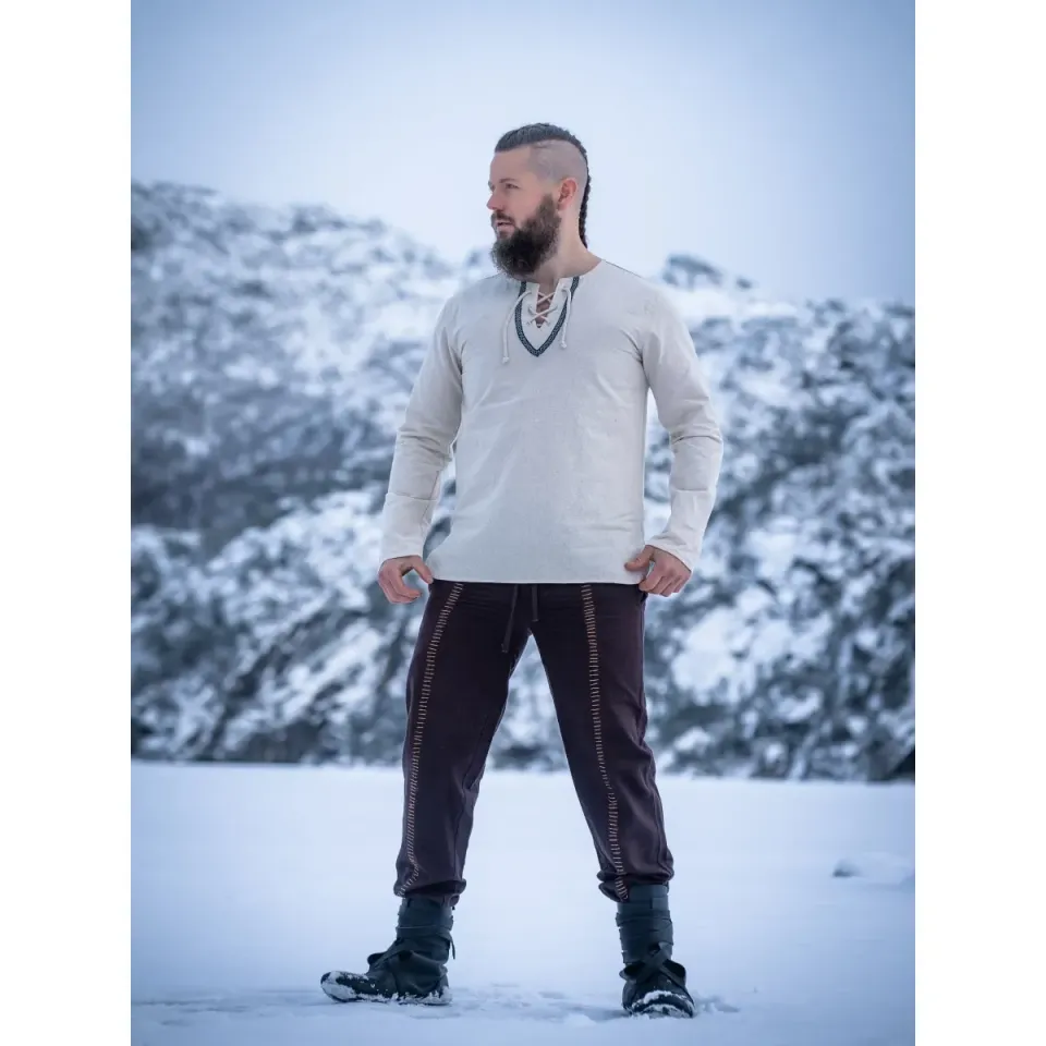 La Bottega di Merlino Camicia Elfriede cotone naturale unisex