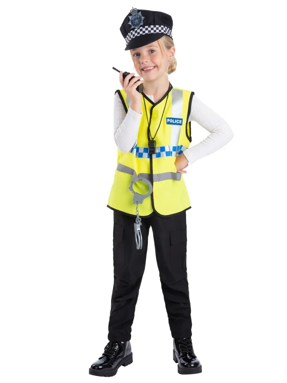 Smiffys Police Kit costume poliziotto bambino 7-9 anni M
